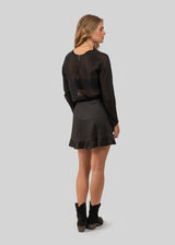 MINI BEACH Lino negro