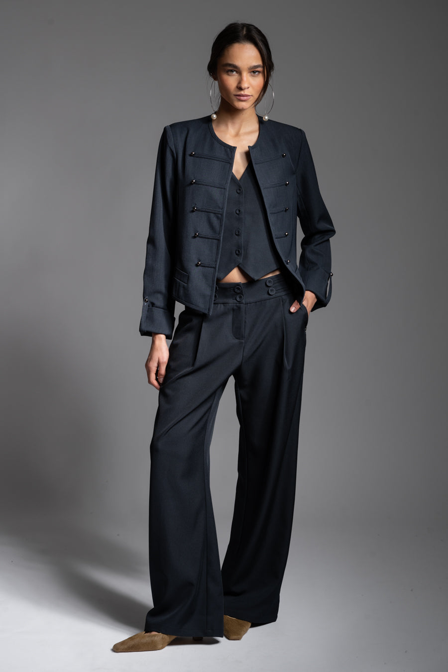 PANTALÓN MICA azul - 32