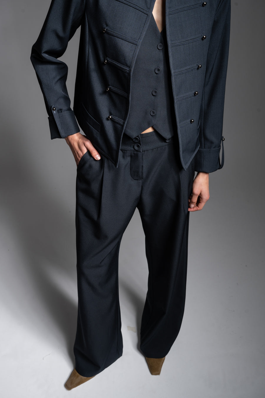 PANTALÓN MICA azul