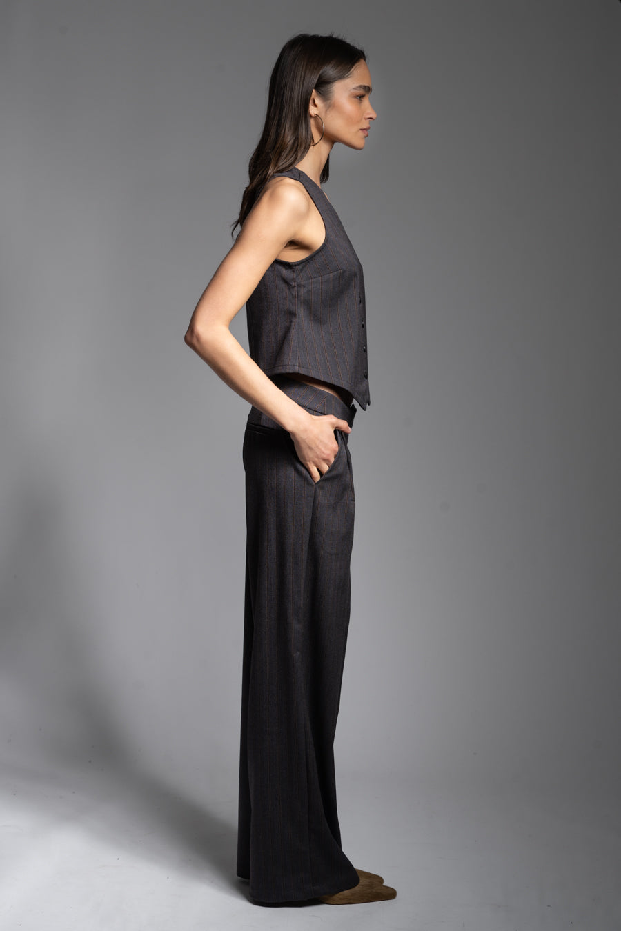 PANTALÓN RAI gris