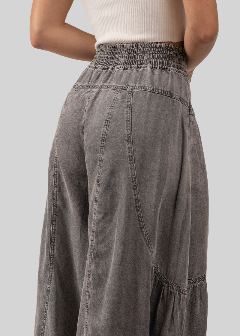 PANTALÓN FLO T Tencel gris denim