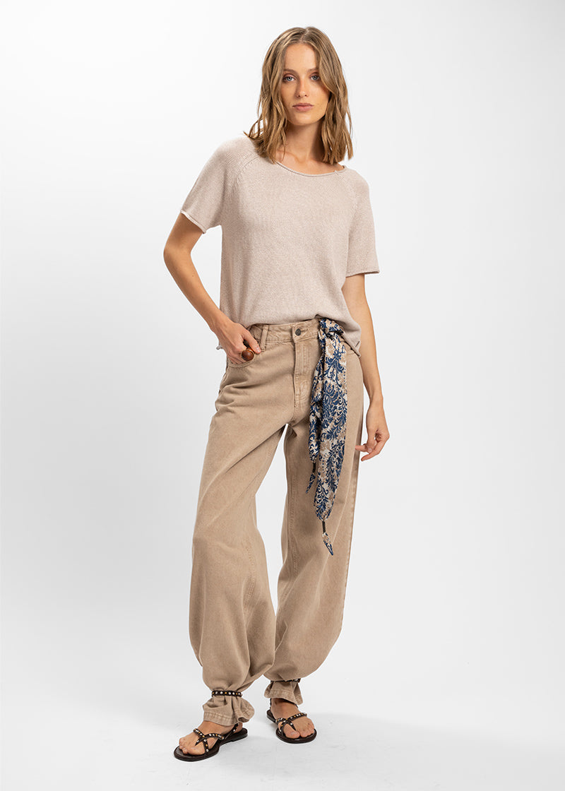 POLERA AMY beige