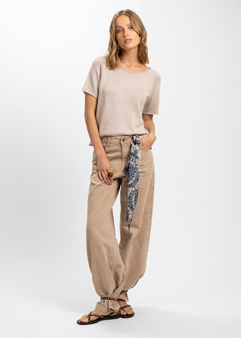 POLERA AMY beige