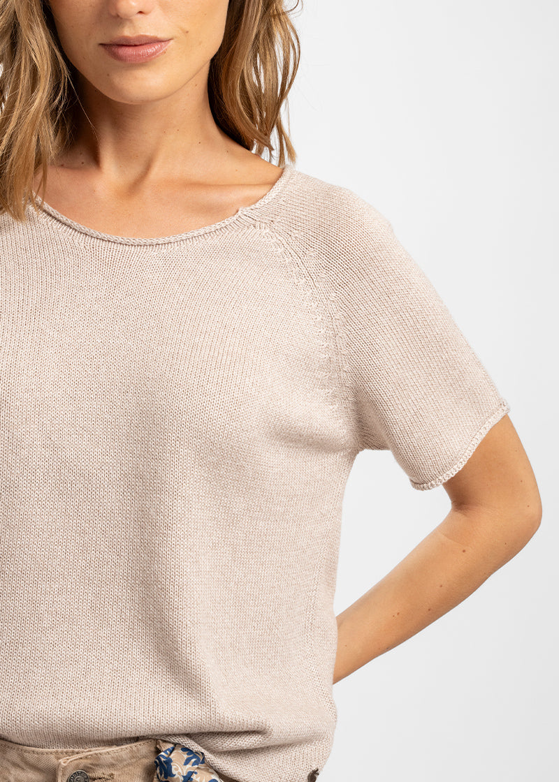 POLERA AMY beige