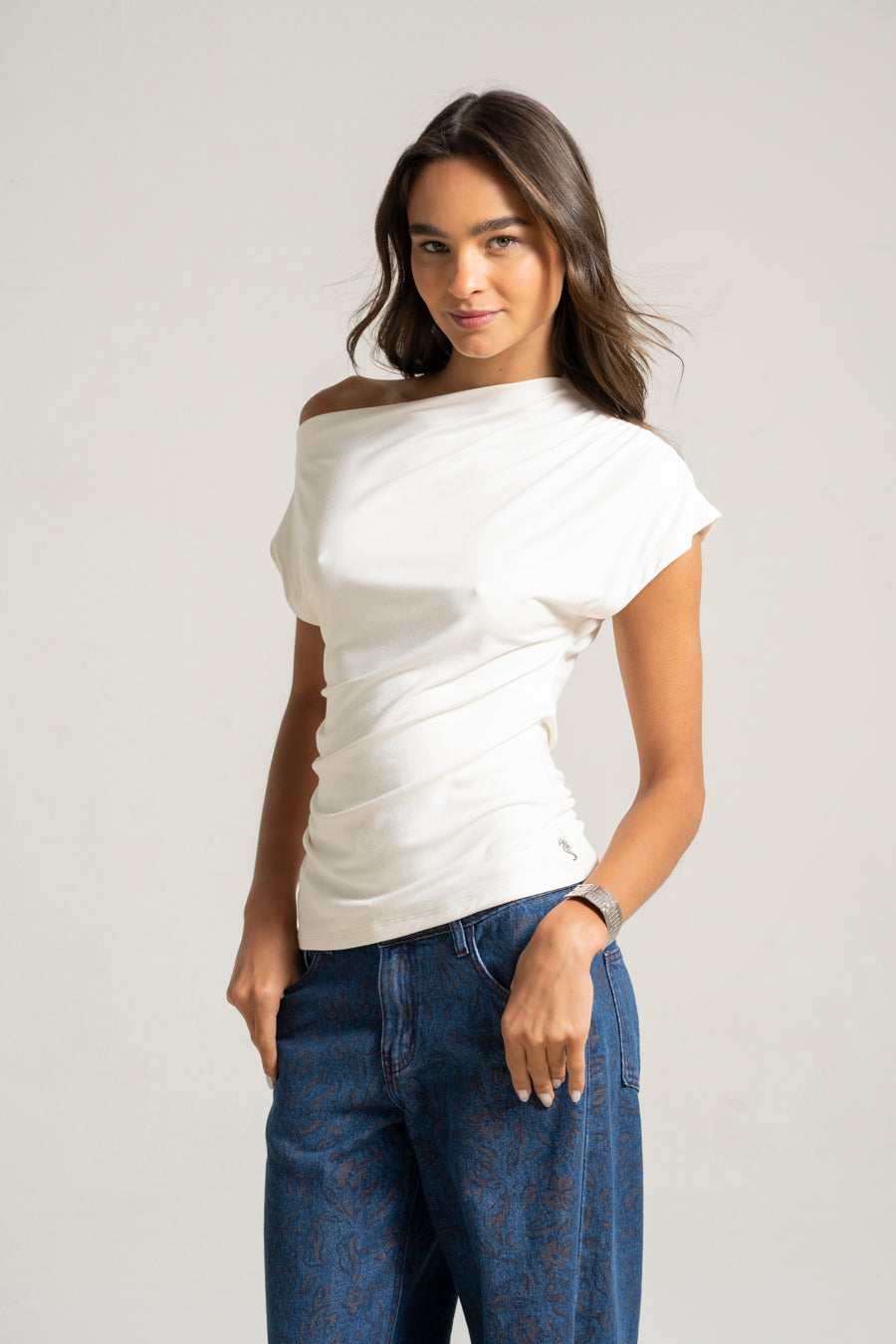 POLERA AVA blanco
