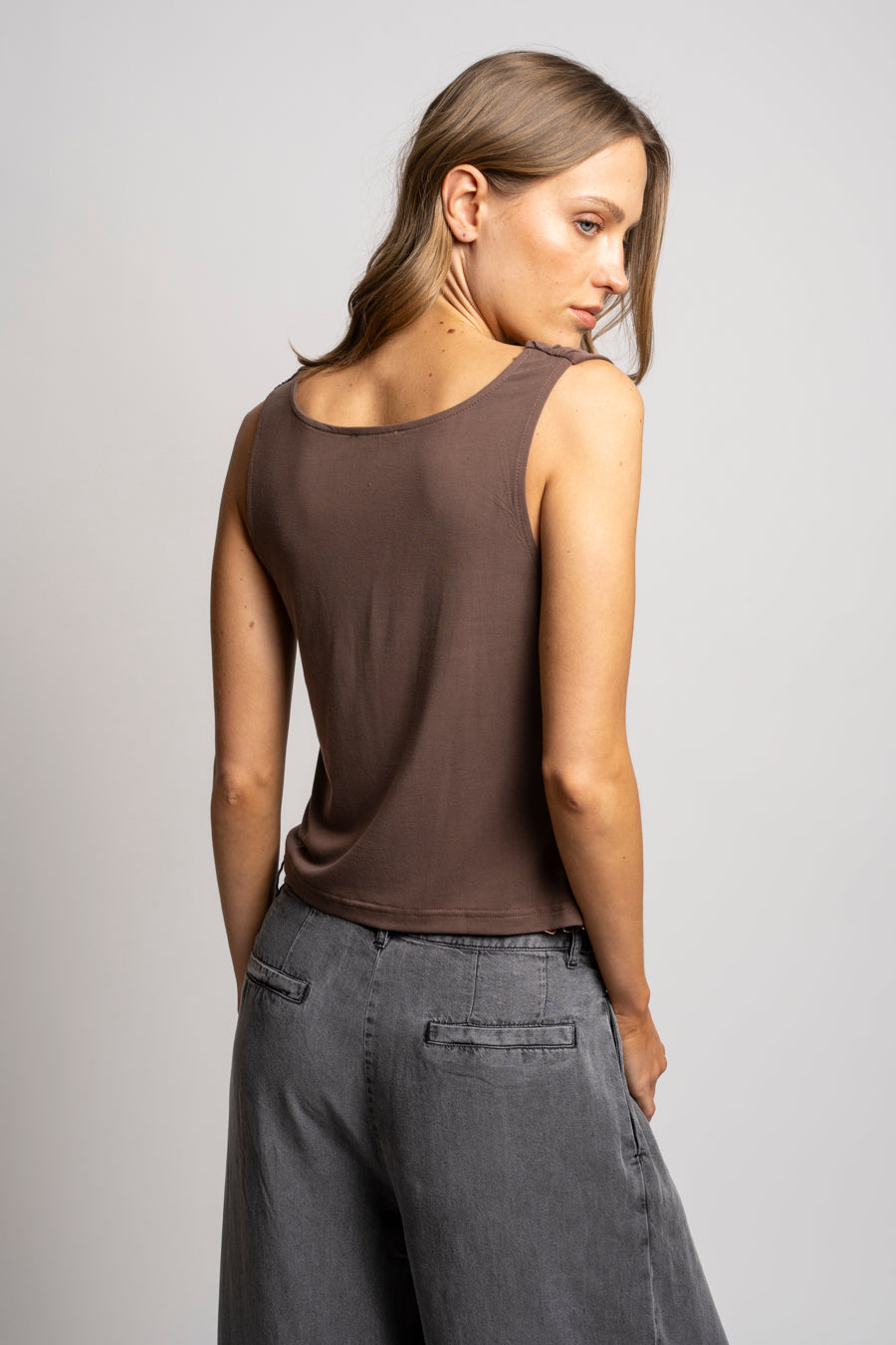 POLERA ELINA chocolate