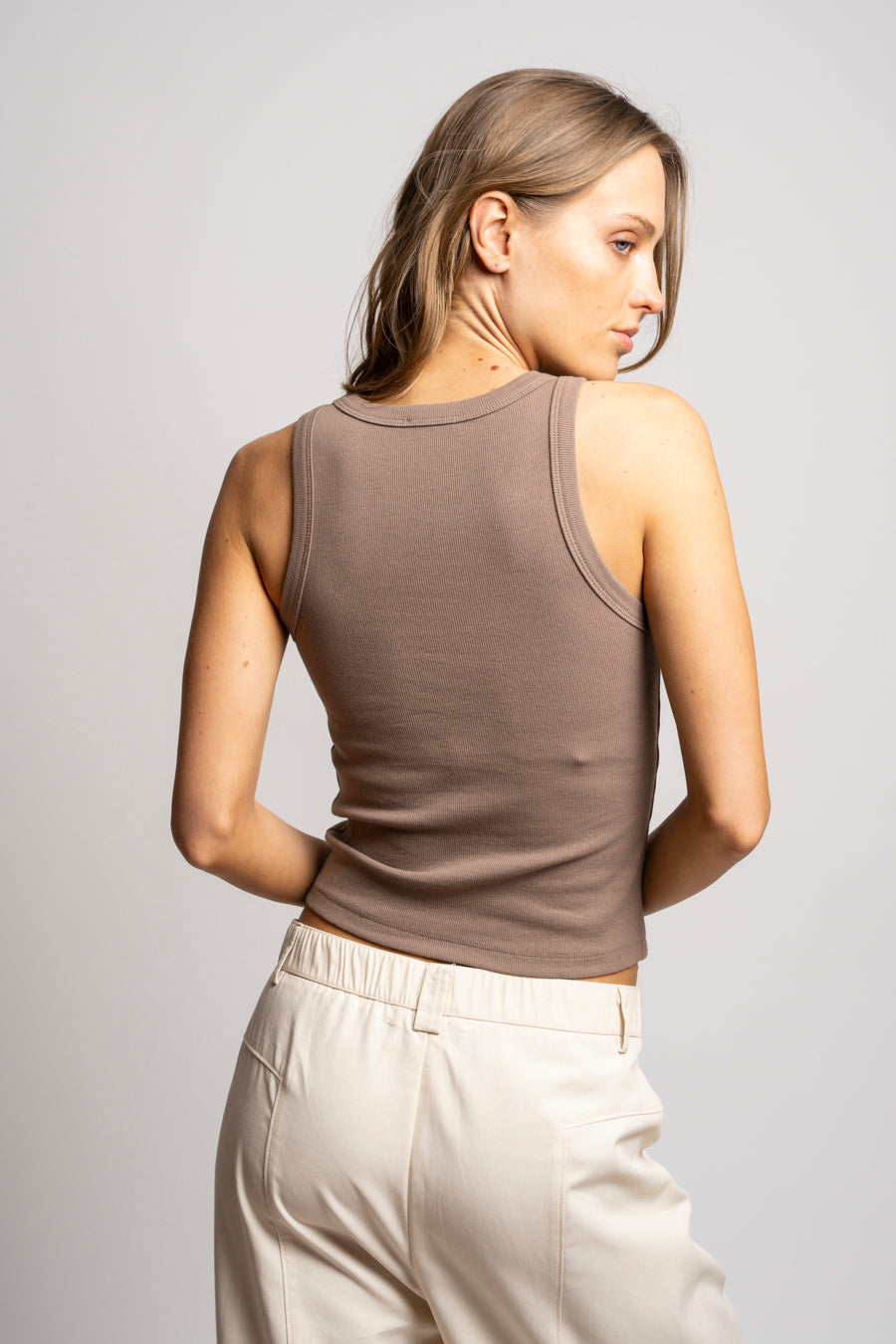POLERA MARU café claro