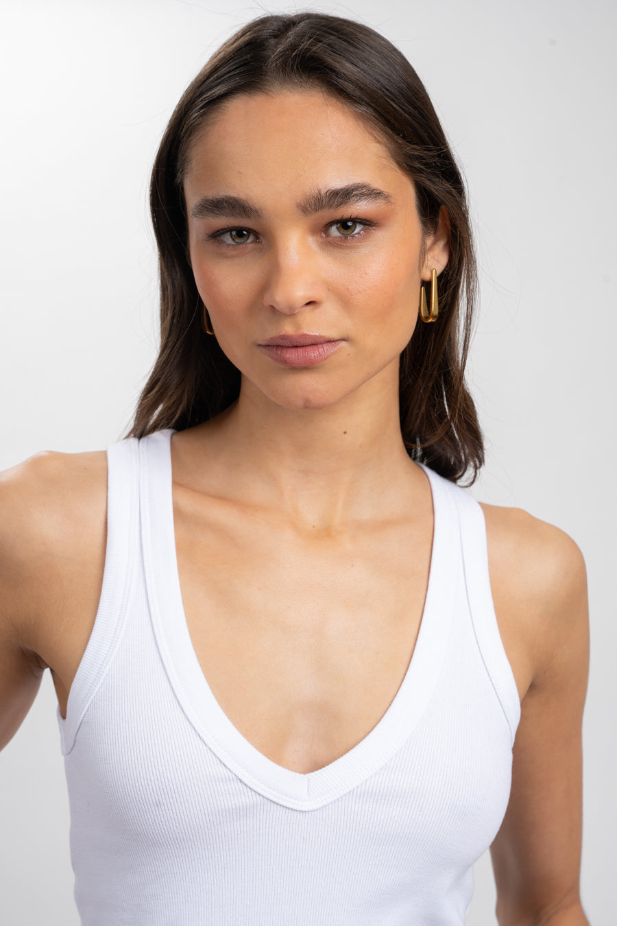 POLERA MARU V blanco