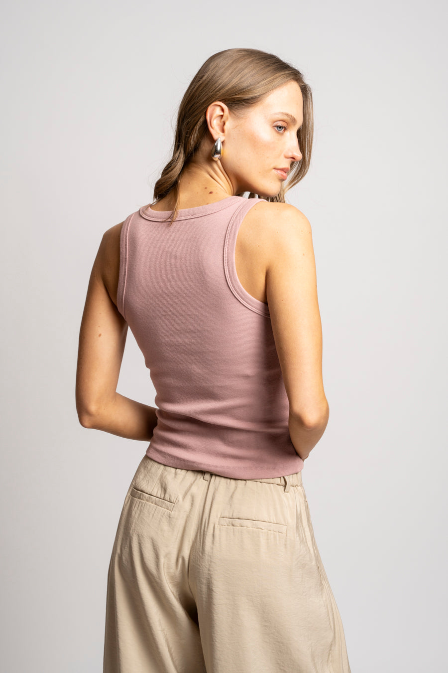 POLERA MARU V rosa claro