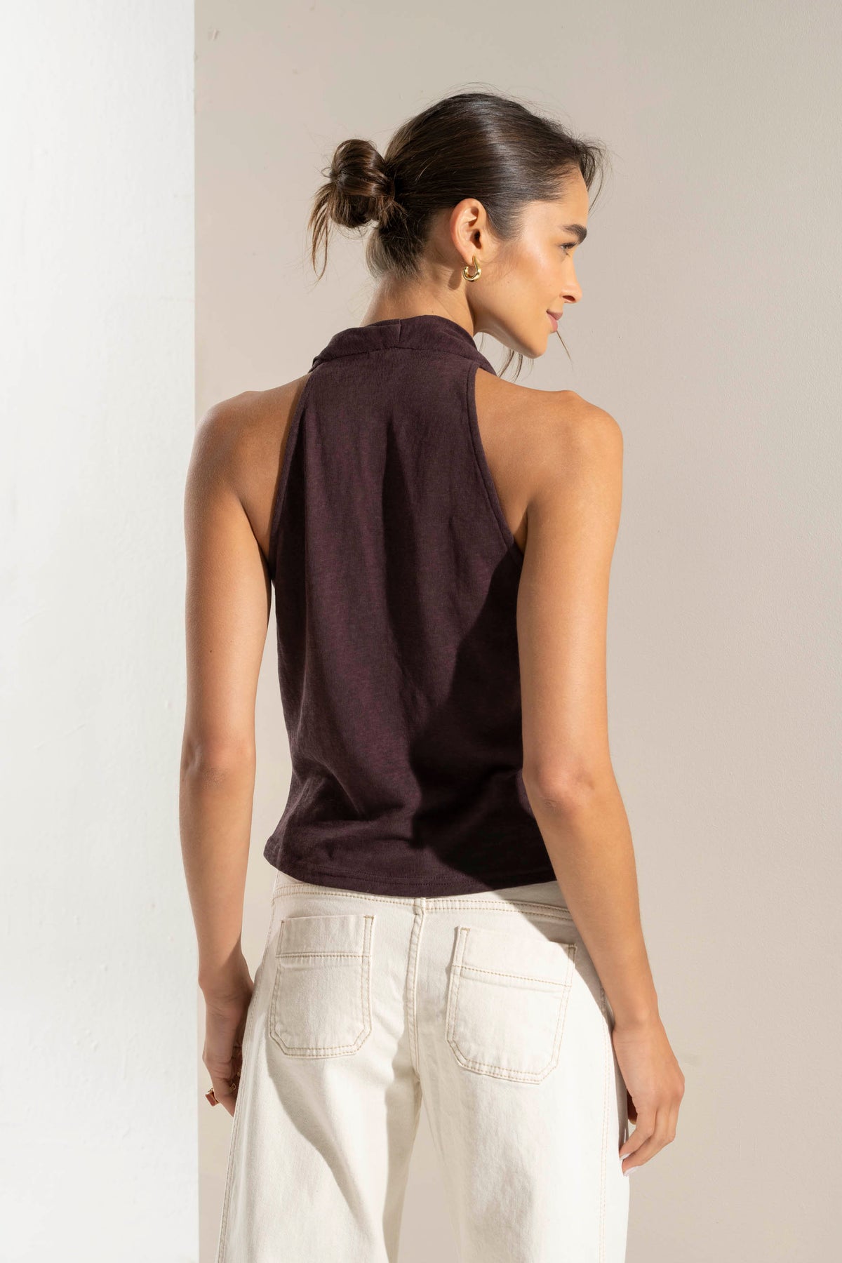 POLERA MILO café
