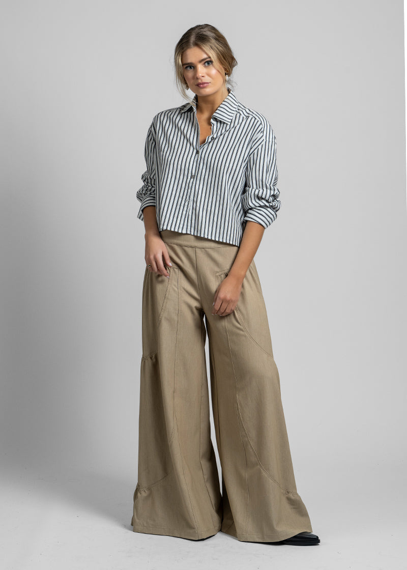 PANTALÓN FLO T Tencel beige