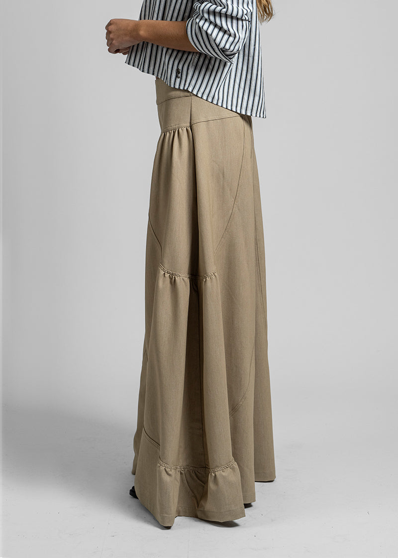 PANTALÓN FLO T Tencel beige