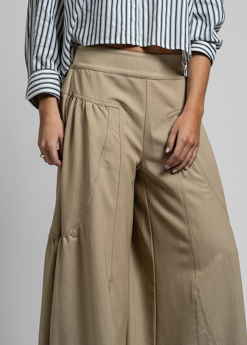 PANTALÓN FLO T Tencel beige