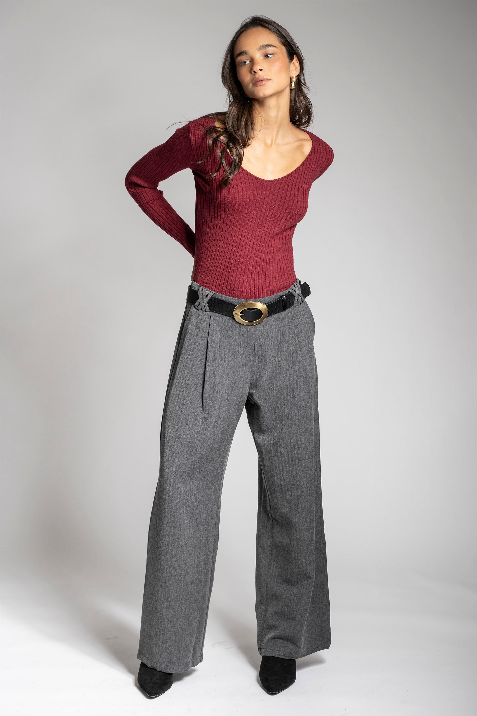 PANTALÓN GRACE marengo