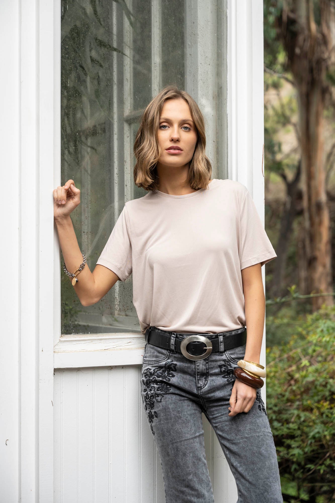 POLERA CELIA beige