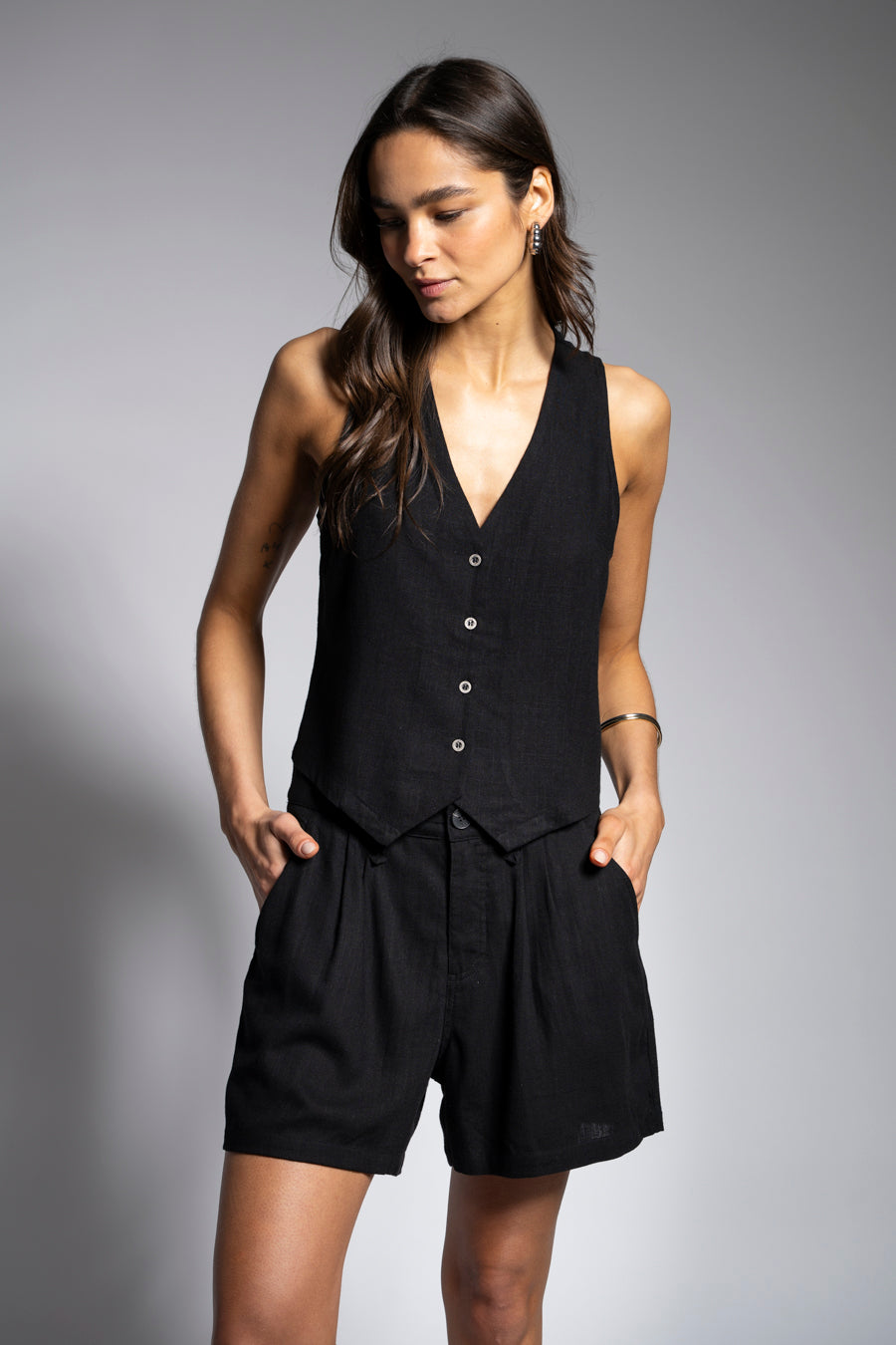 SHORT ALTEA negro