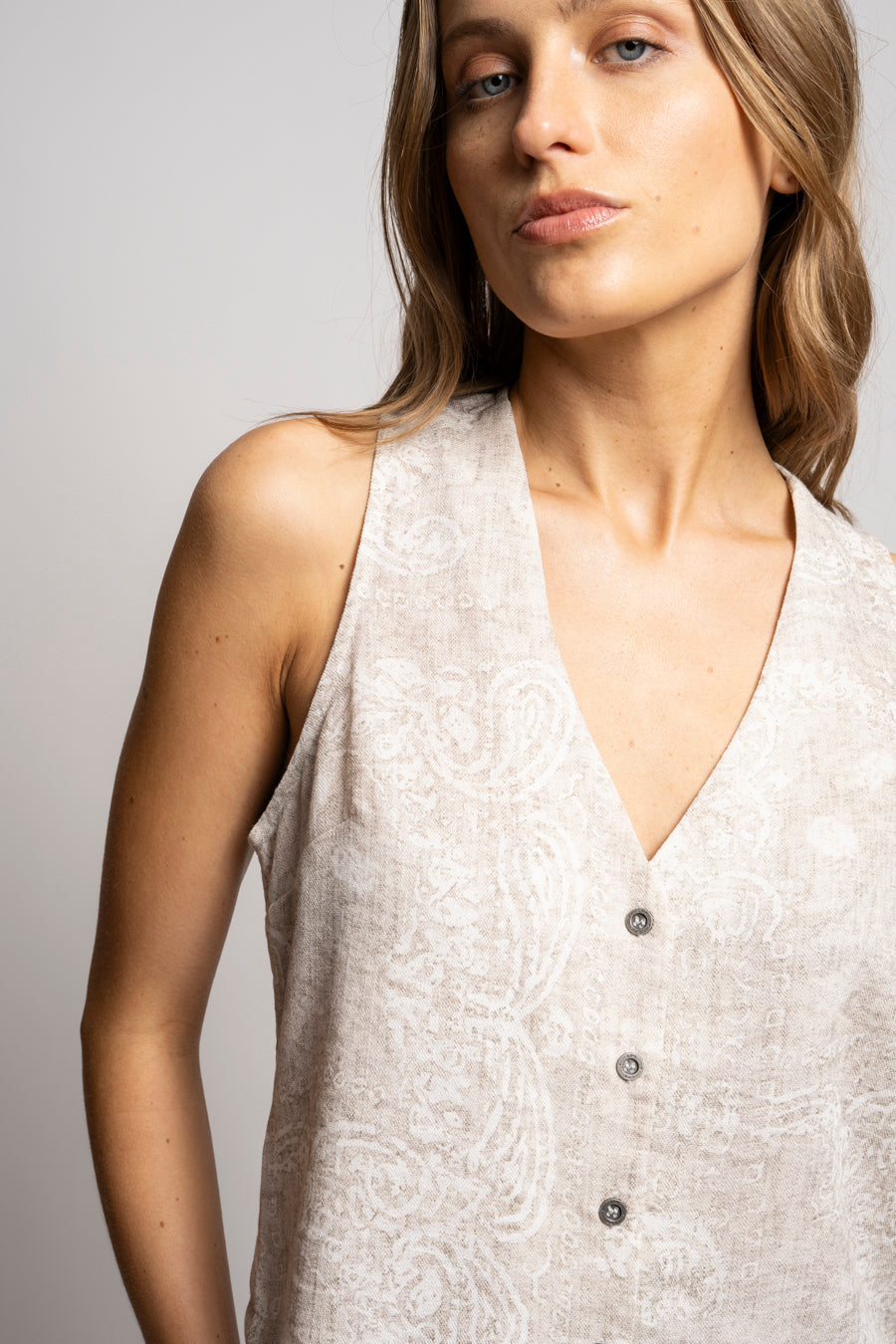 VEST MIKA beige