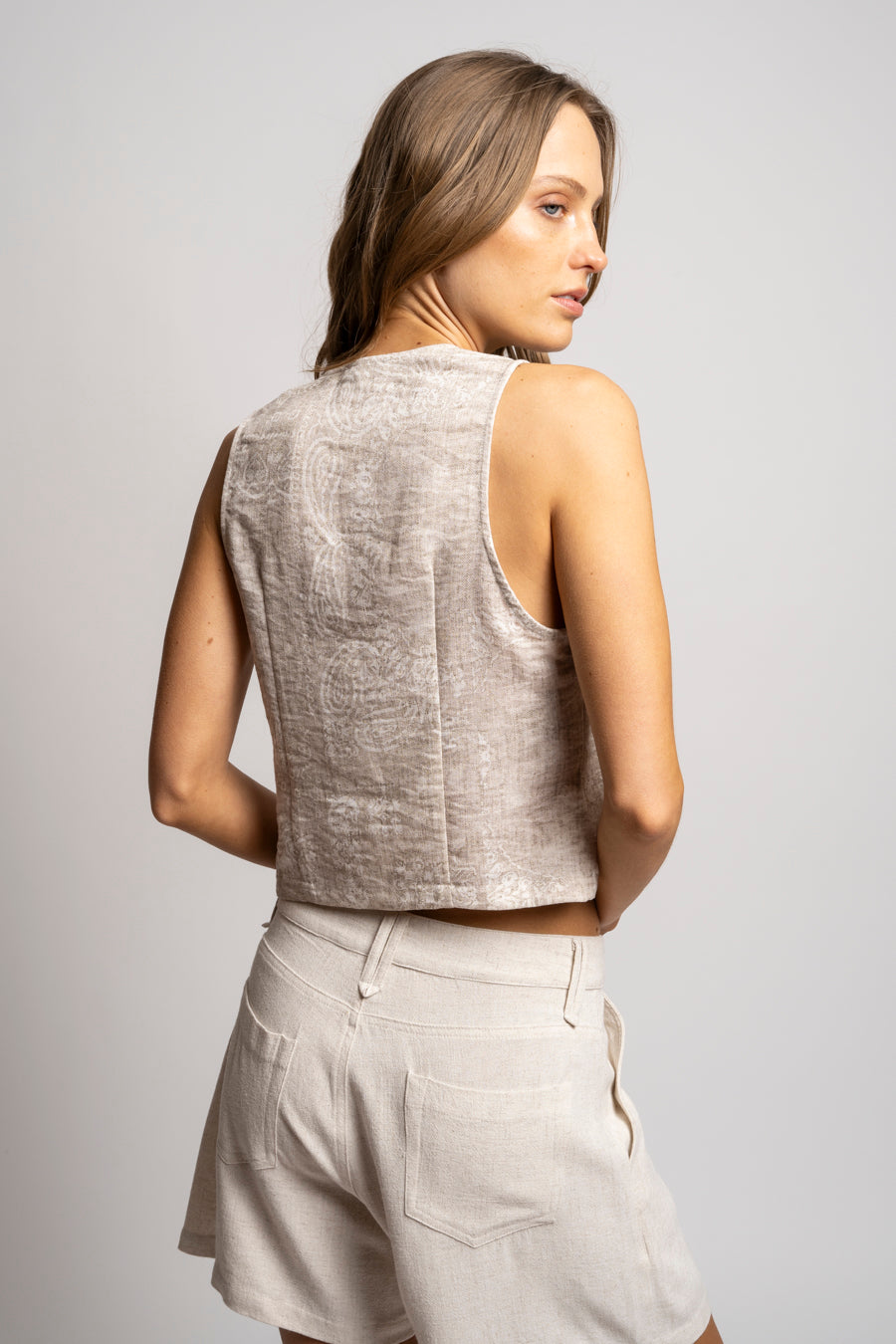 VEST MIKA beige