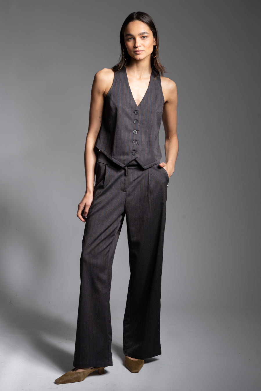 VEST RAI gris