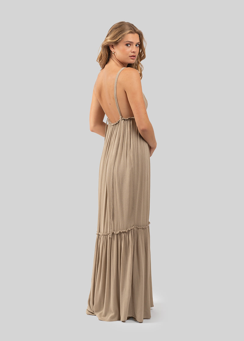 VESTIDO CHLOÉ beige