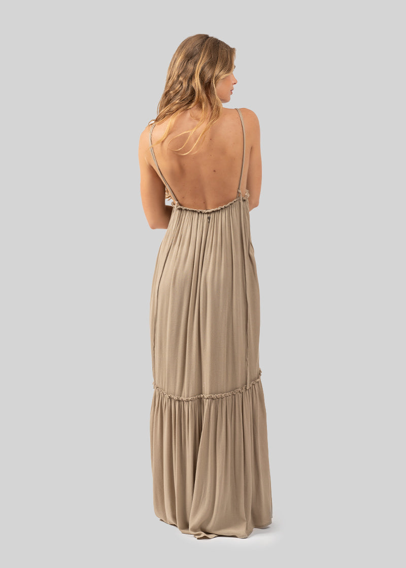 VESTIDO CHLOÉ beige