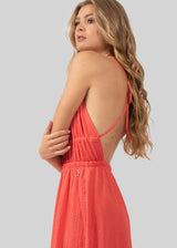 VESTIDO ZIA coral