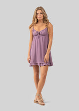 VESTIDO TARA morado