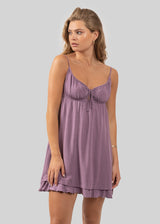 VESTIDO TARA morado