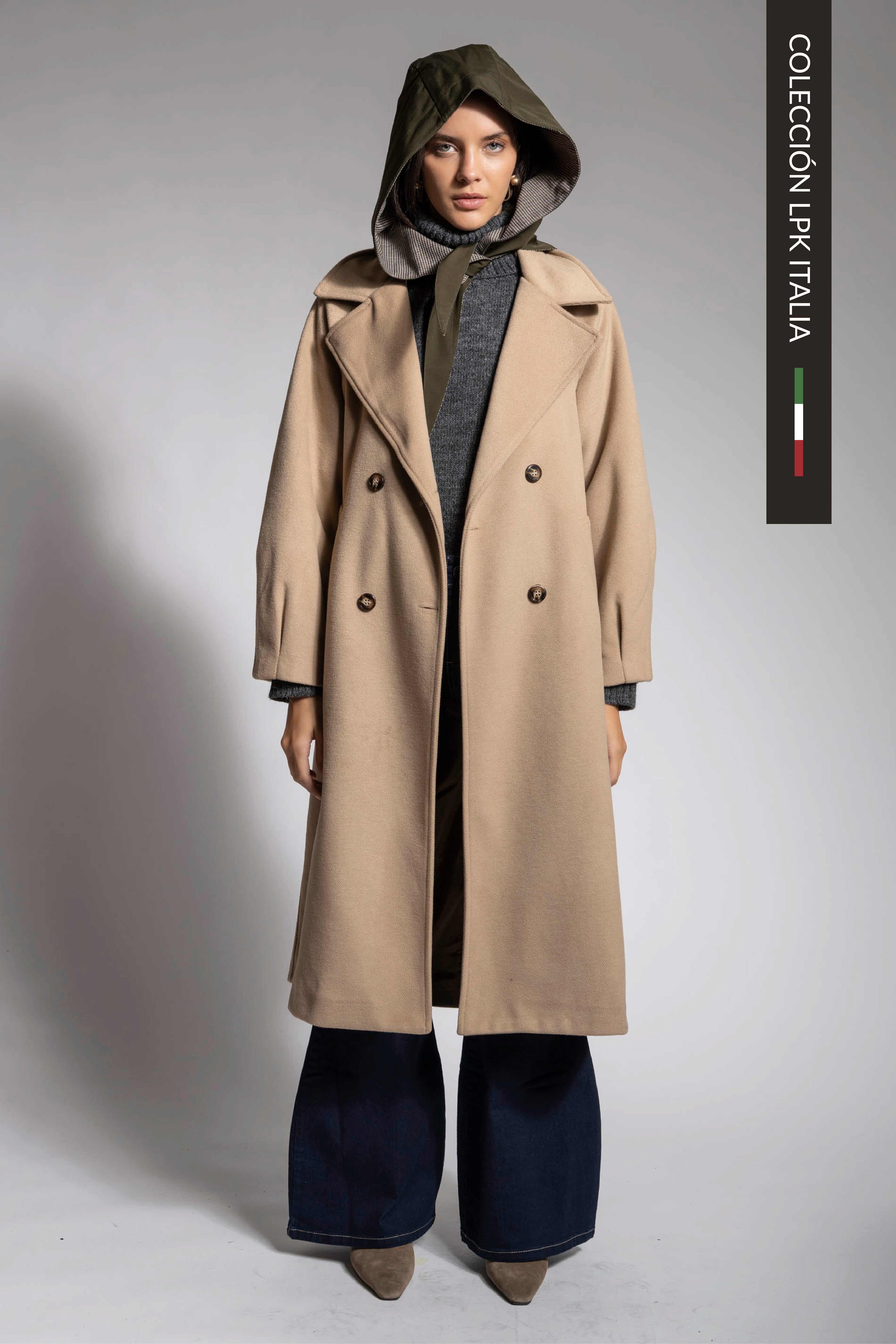 ABRIGO MILANO camel