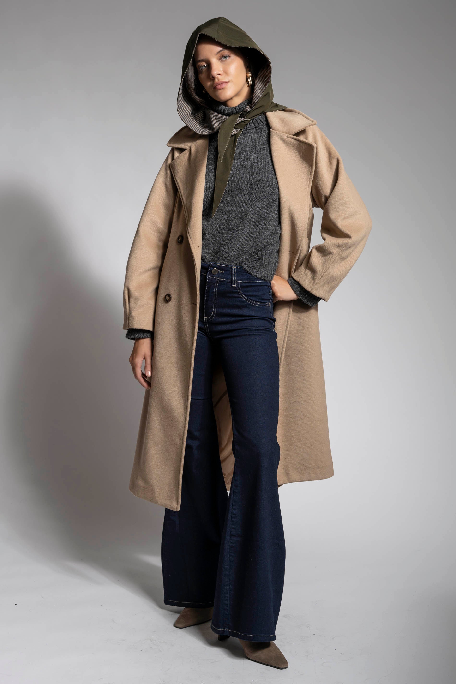 ABRIGO MILANO camel