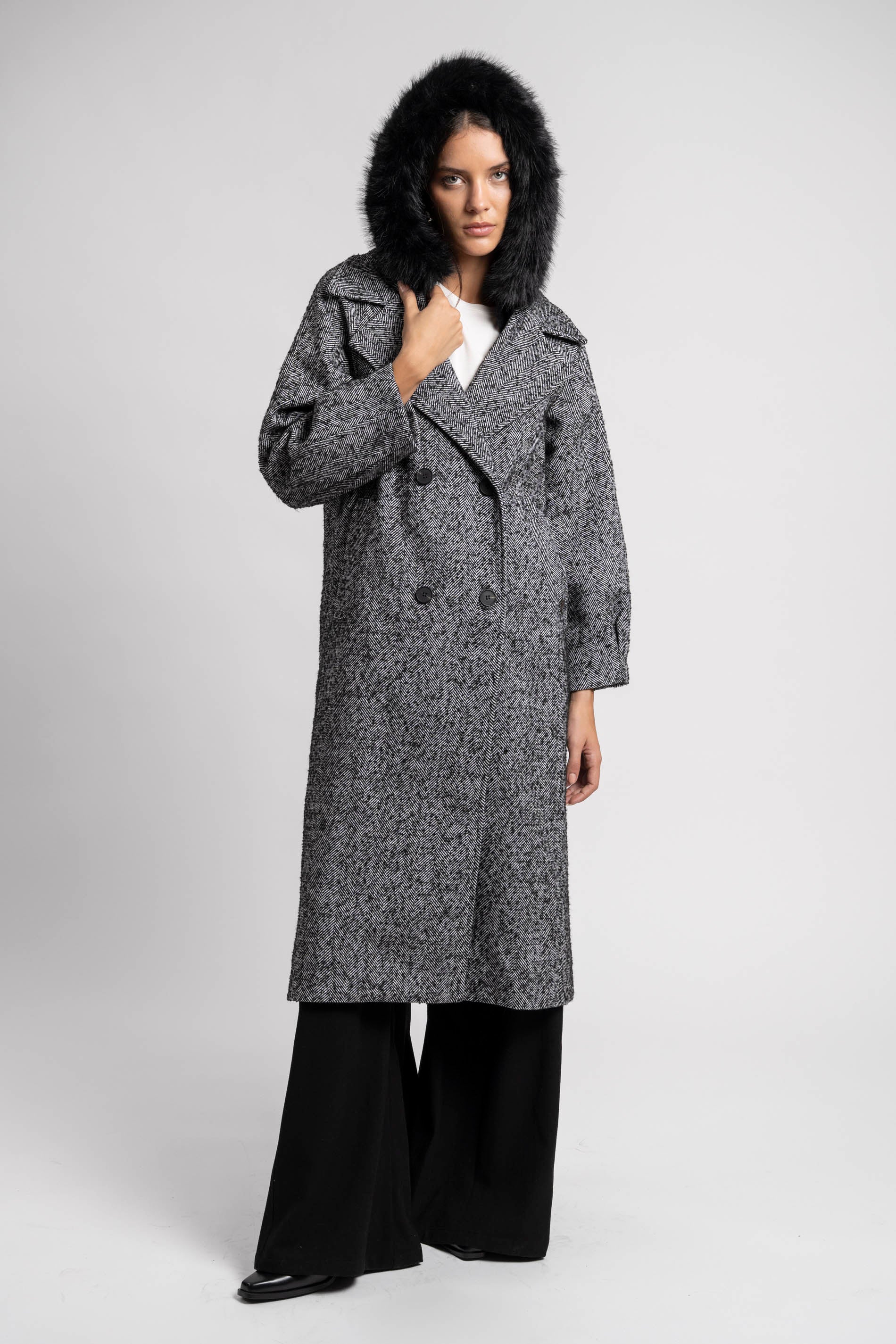 ABRIGO MILANO gris