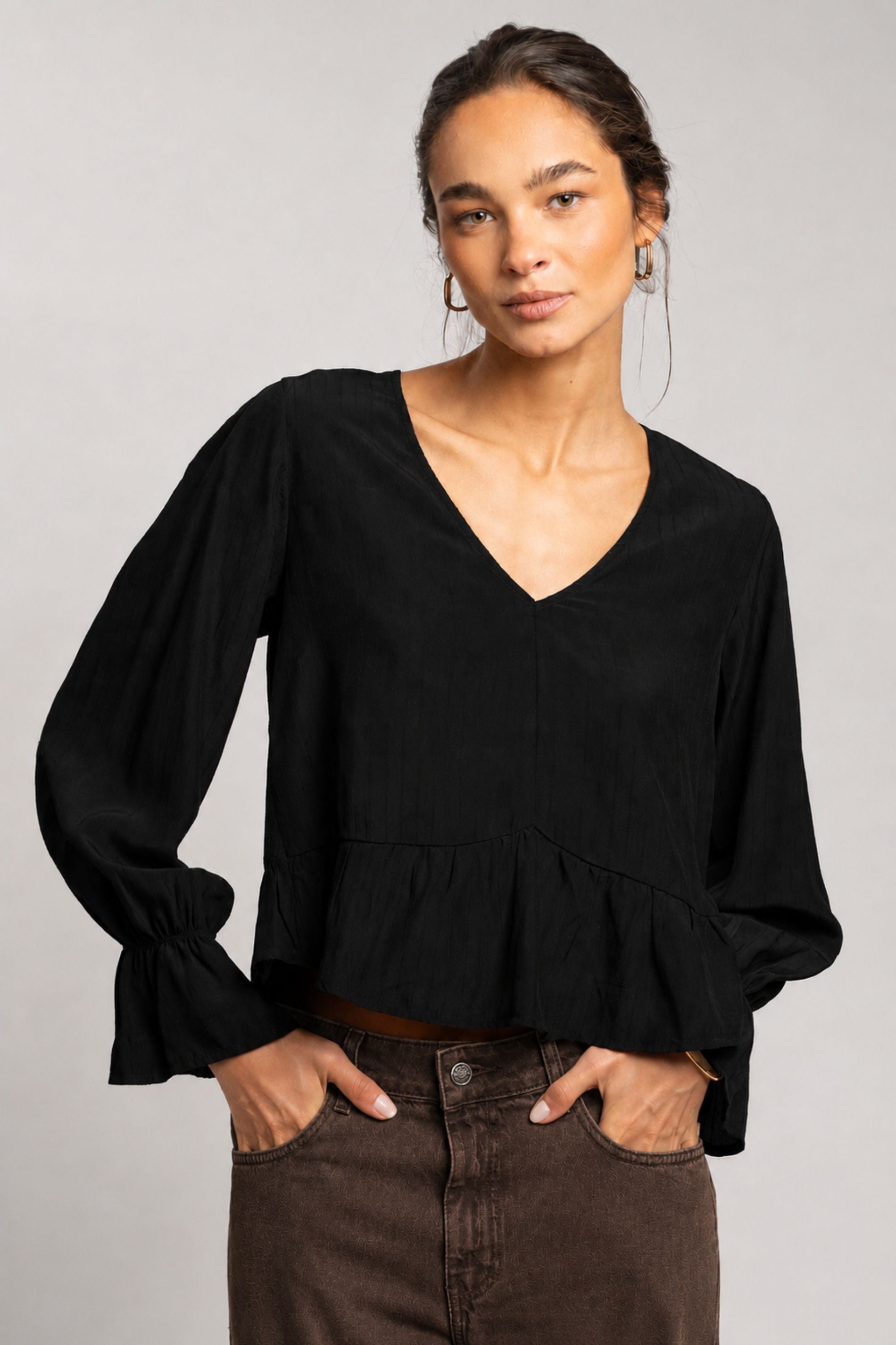 BLUSA MAEL negro
