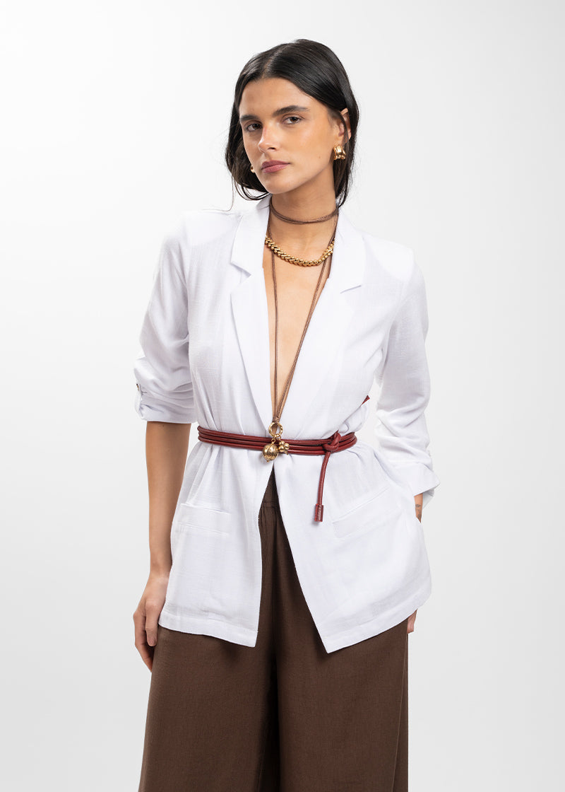 BLAZER JULIETA blanco