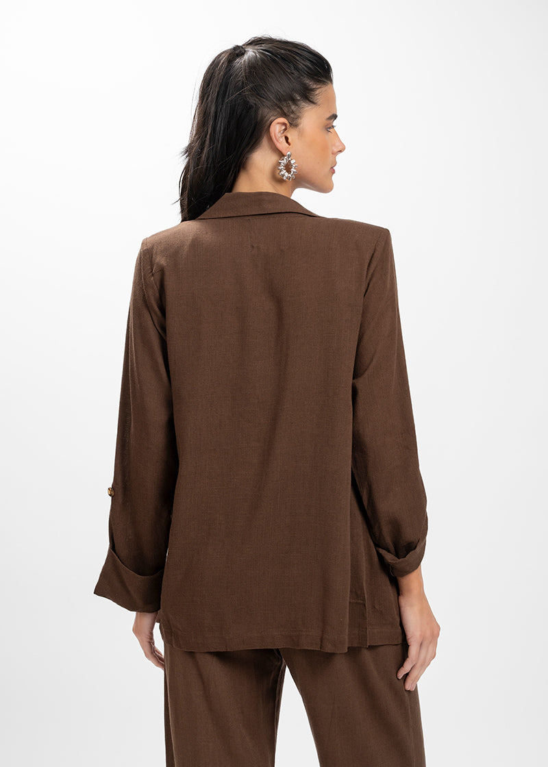 BLAZER JULIETA chocolate