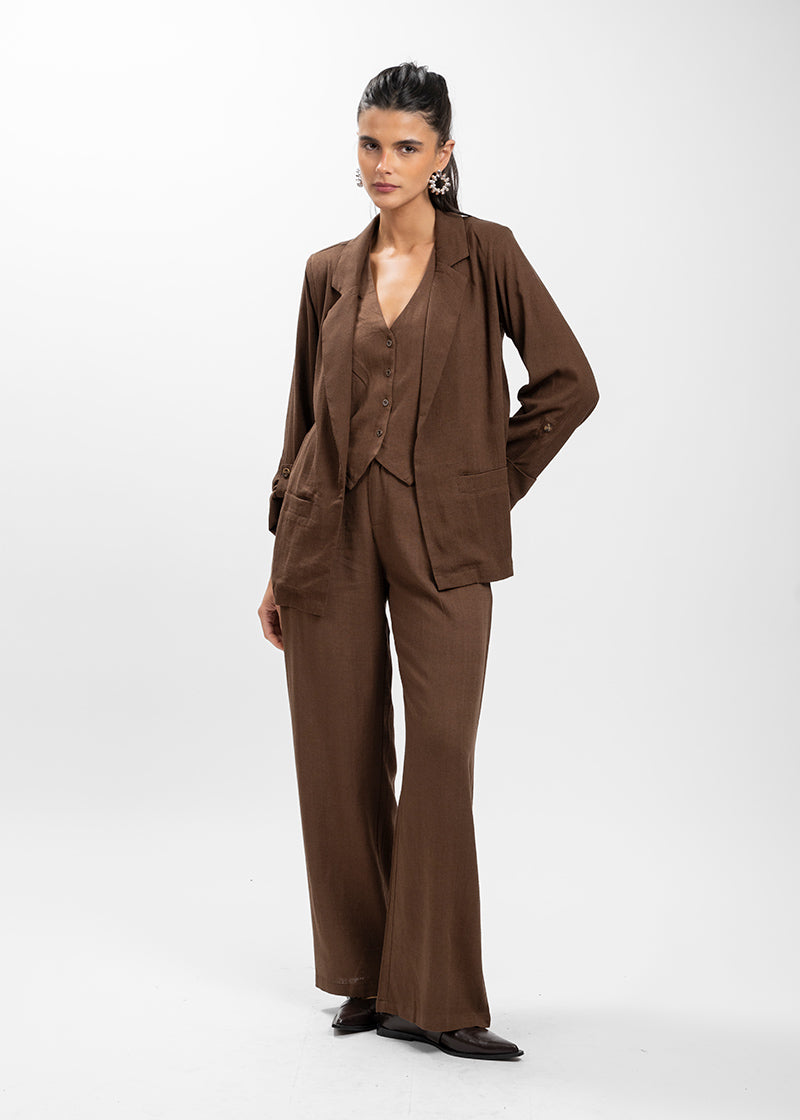 BLAZER JULIETA chocolate