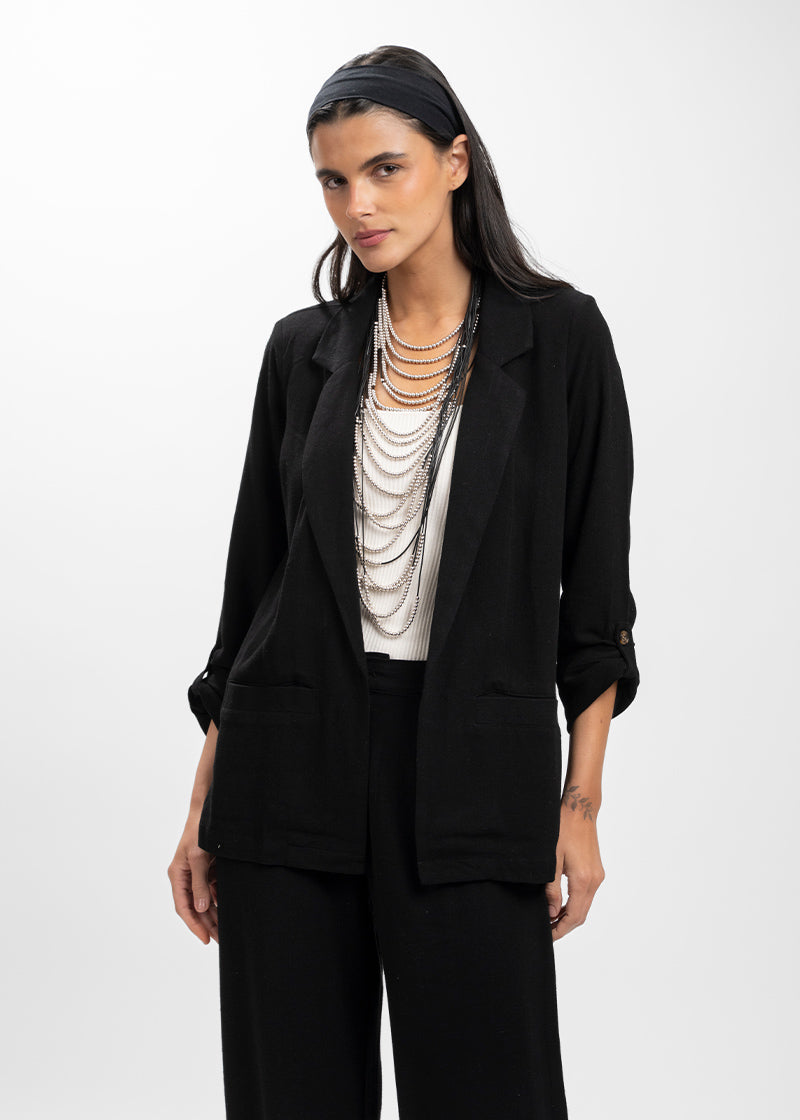 BLAZER JULIETA negro