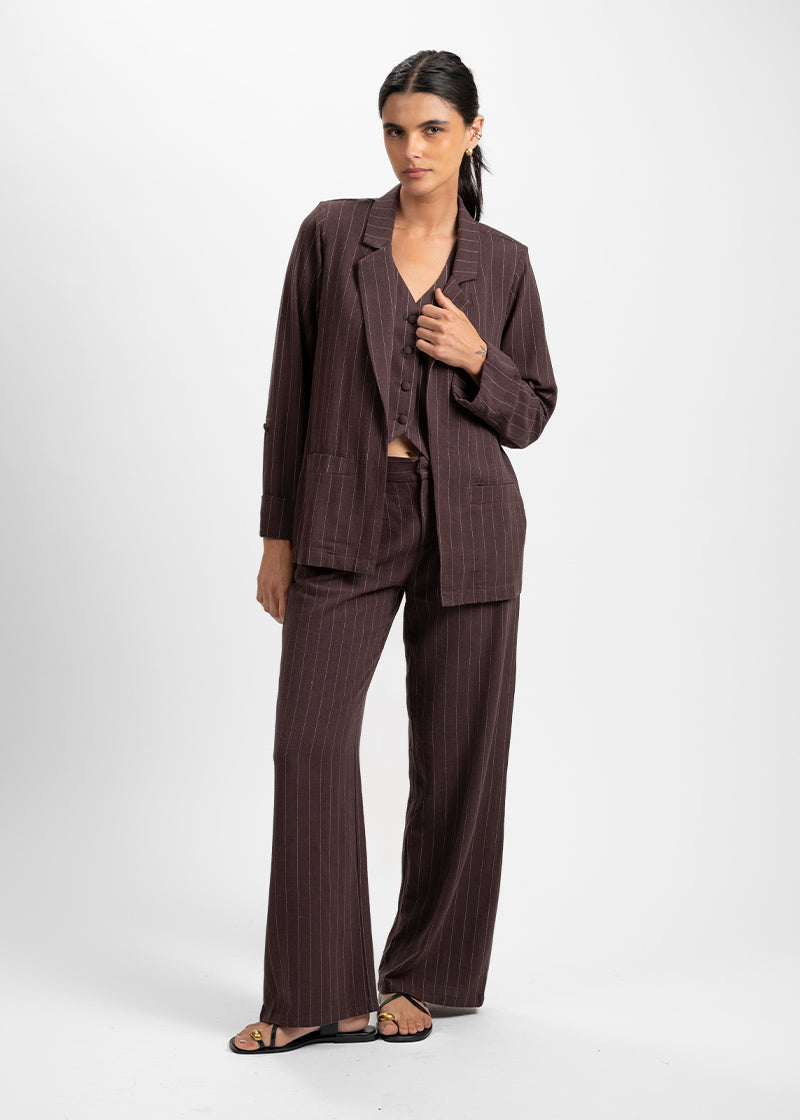 BLAZER MARTA vino - S