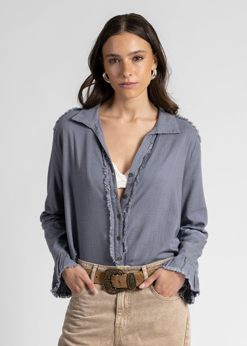 BLUSA SOLE Lino denim