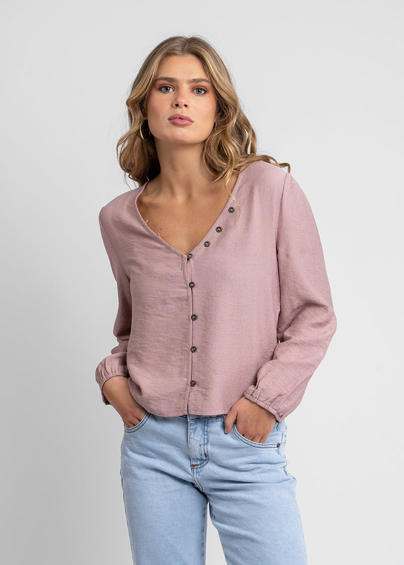 BLUSA TEXAS rosado