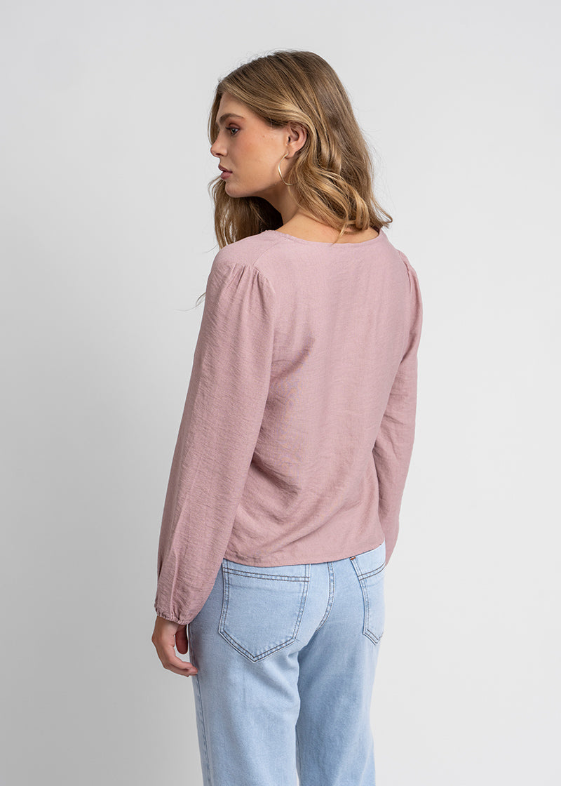 BLUSA TEXAS rosado