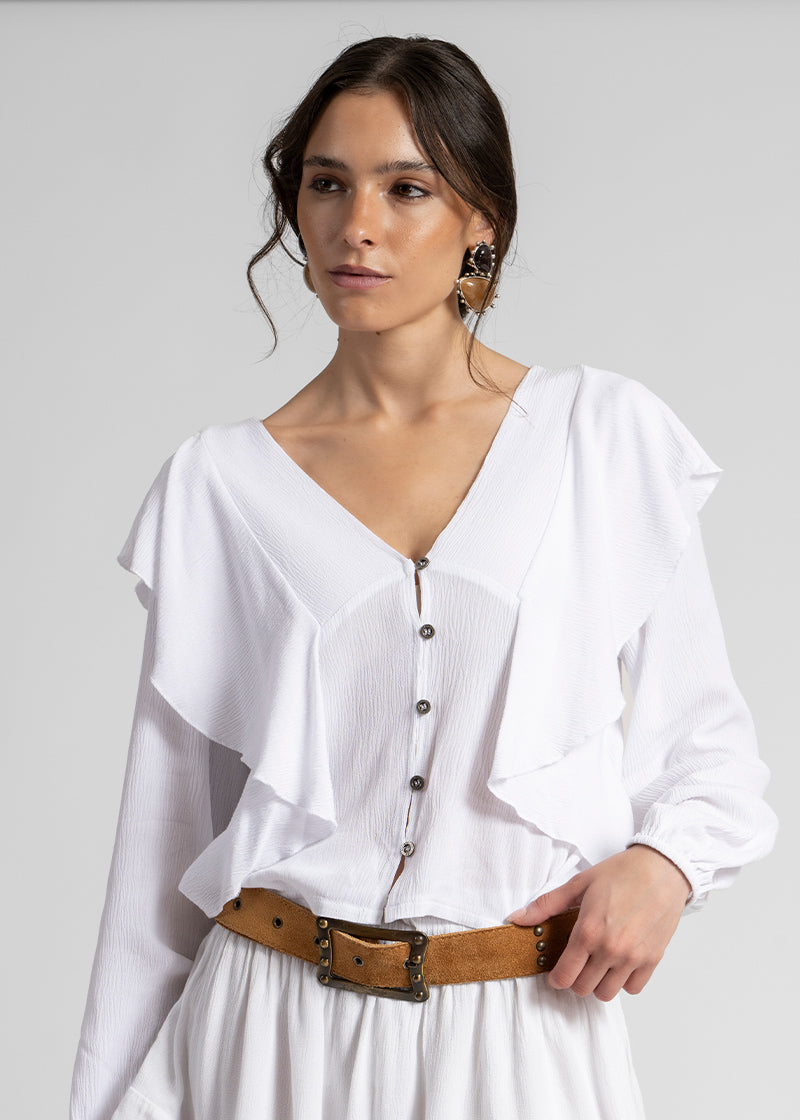 BLUSA VALE crudo