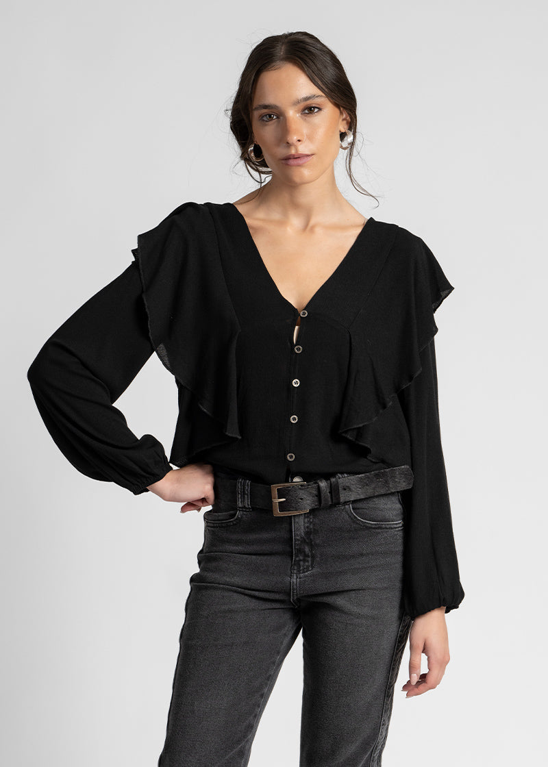 BLUSA VALE negro