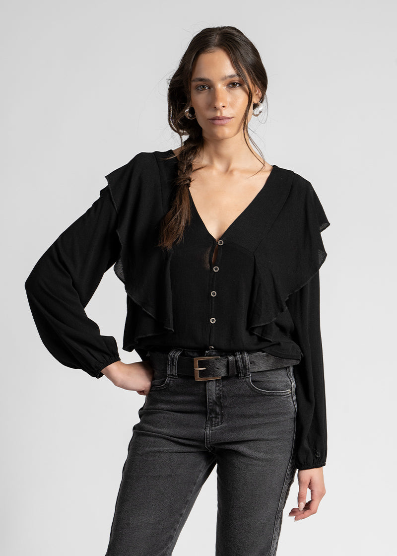 BLUSA VALE negro