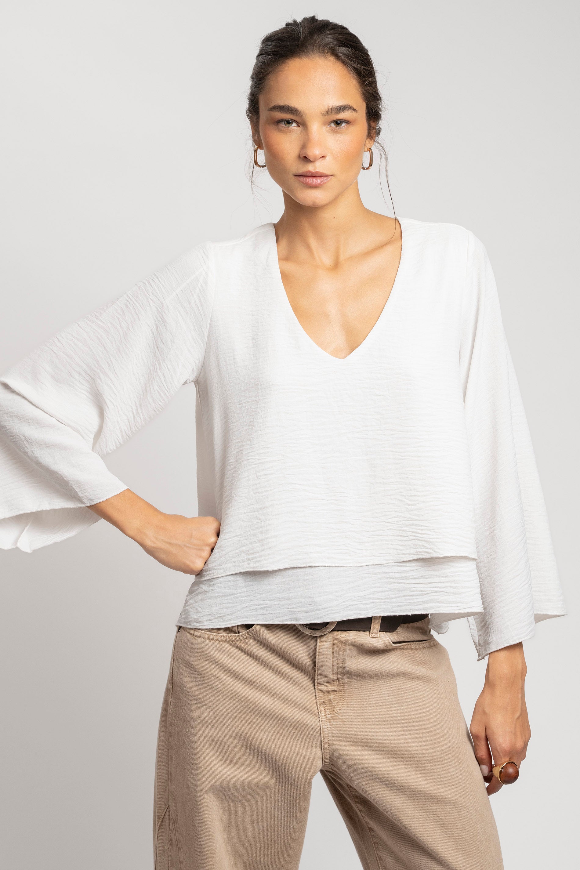 BLUSA ADRIANA blanco