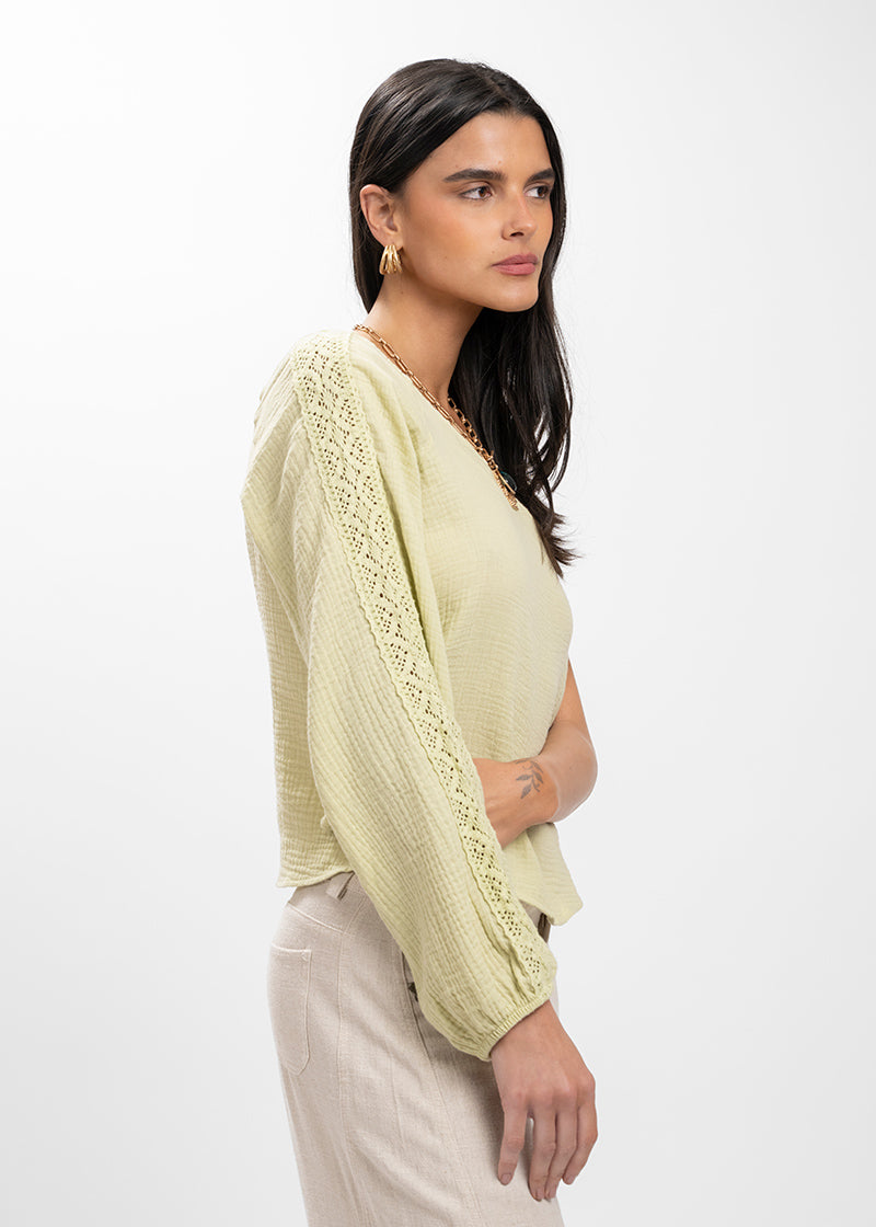 BLUSA AIDA verde