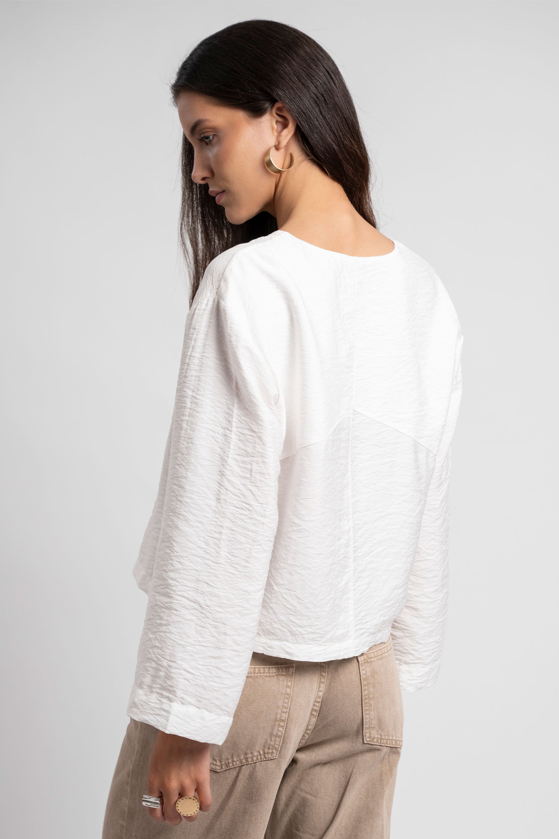 BLUSA AKIRA blanco