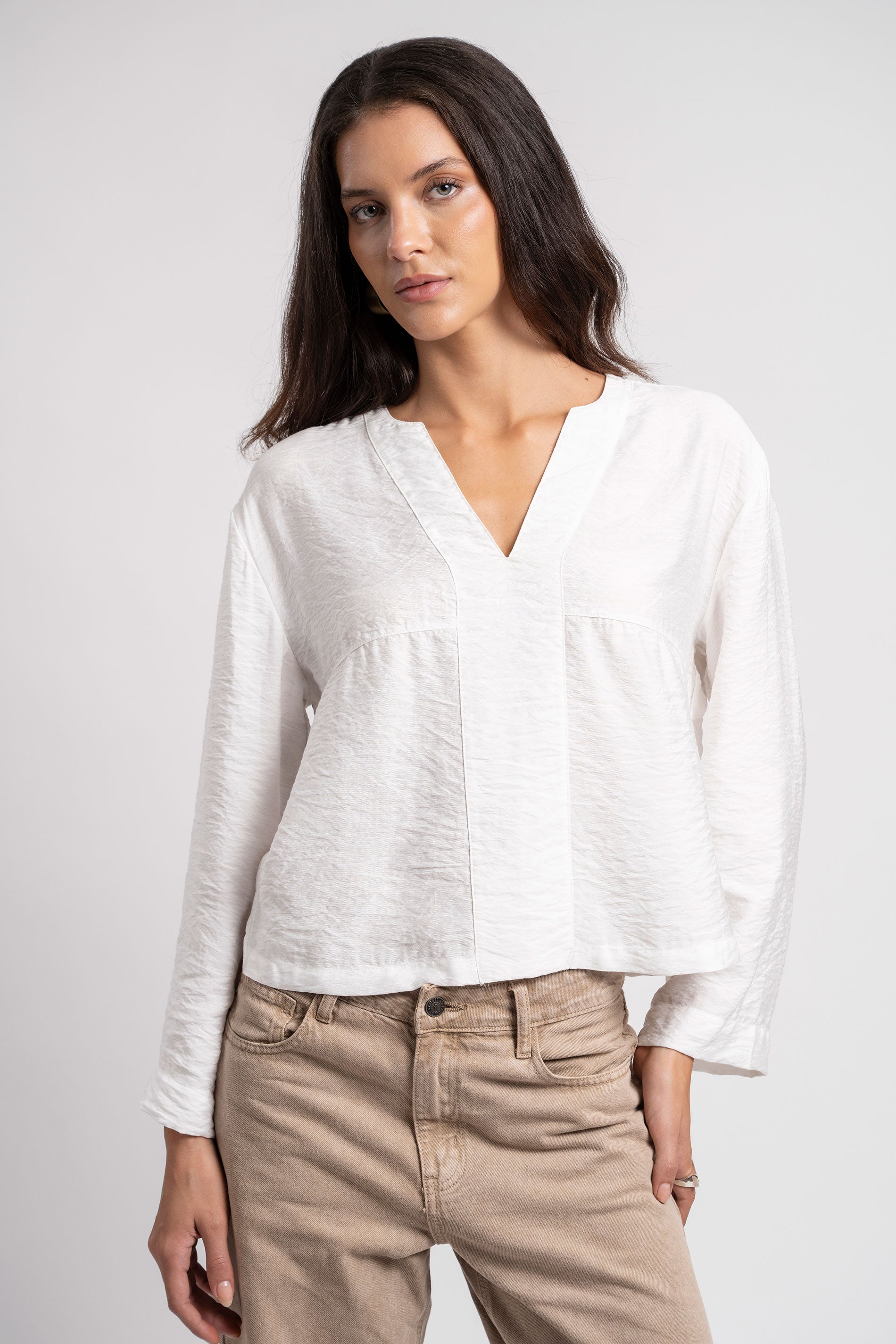 BLUSA AKIRA blanco