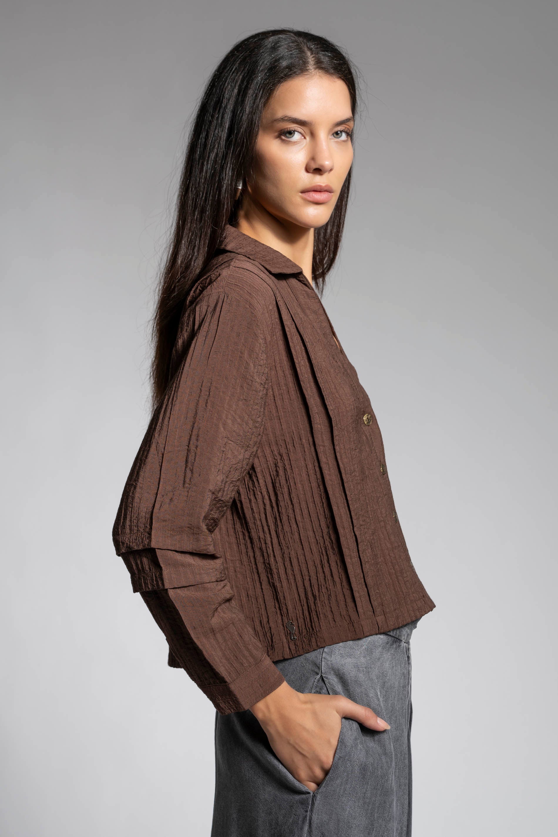 BLUSA ALLIRA chocolate