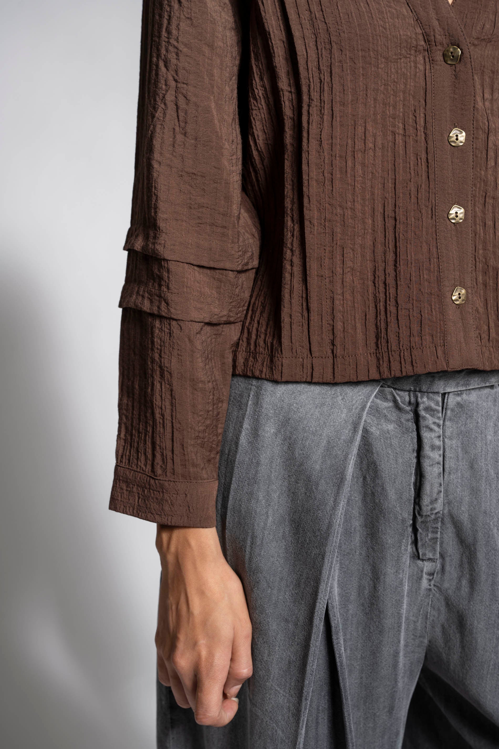 BLUSA ALLIRA chocolate