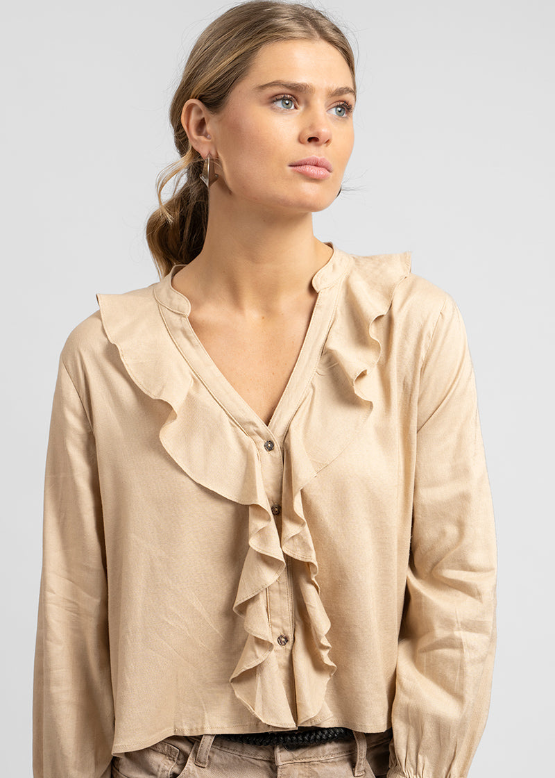 Blusa Antonia beige
